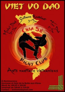Affiche Vietvodao Chia-Sé Fight - 2015