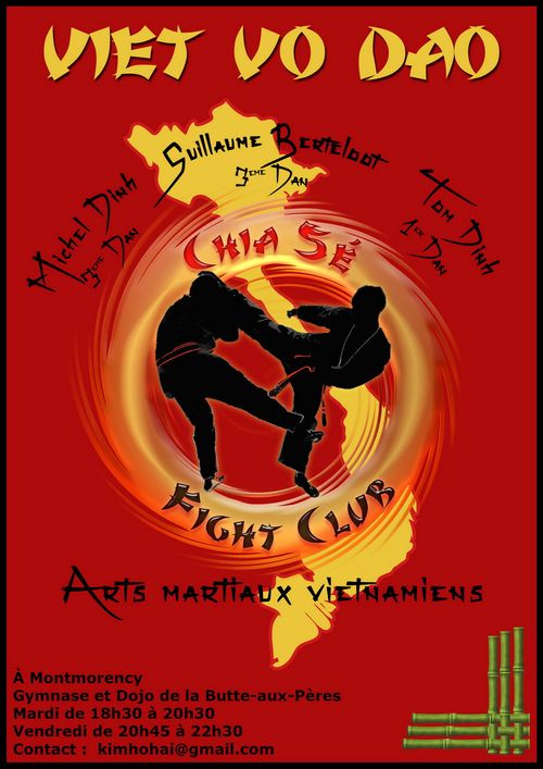 Affiche Vietvodao Chia-Sé Fight - 2015